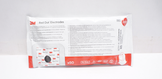 3M RED DOT ECG ELECTRODES 50'S