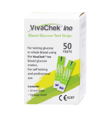 VIVACHECK INO  GLUCOSE TEST STRIPS 50'S