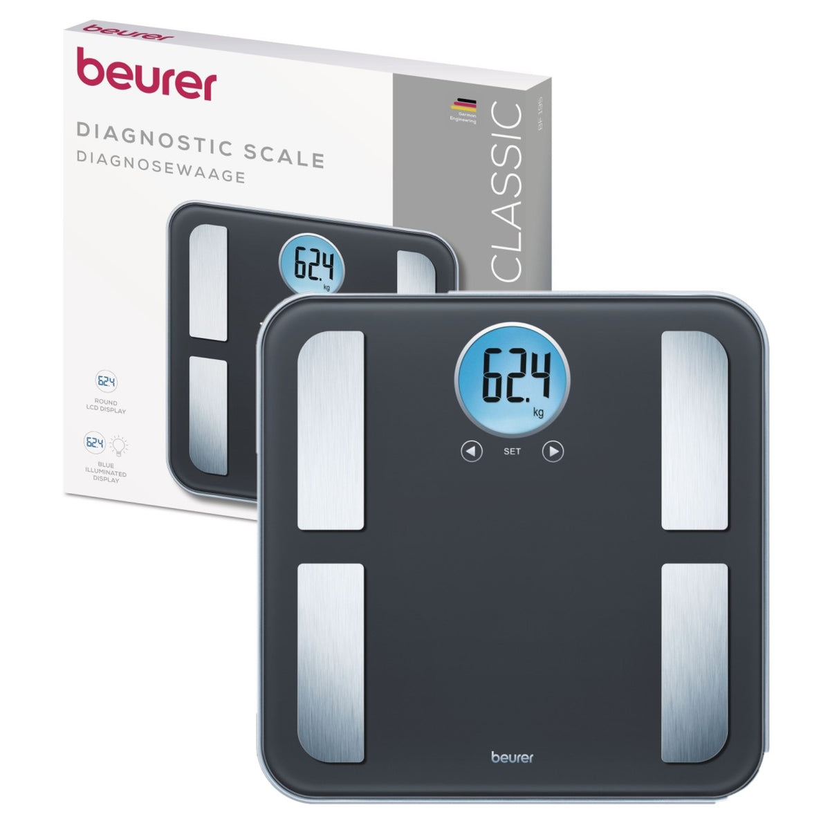 BF195 Beurer Diagnostic Bathroom Scale