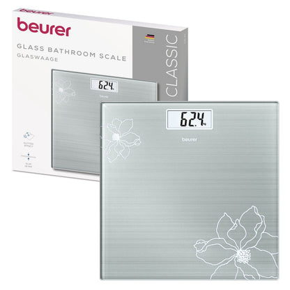 G10 Beurer Bathroom Scale 180kg Glass