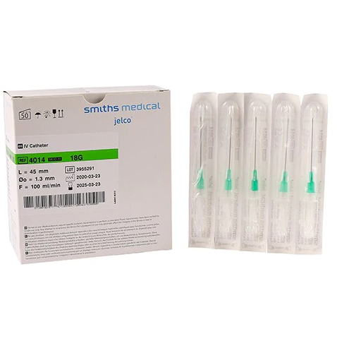 JELCO IV CATHETER BOX OF 50'S