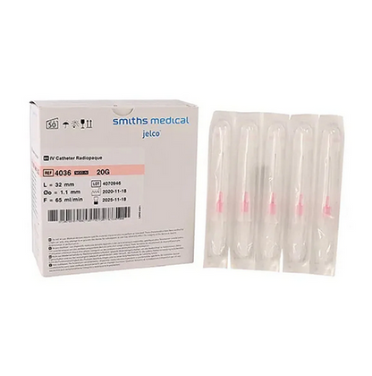 JELCO IV CATHETER BOX OF 50'S