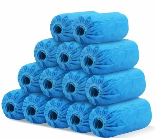 SHOE COVERS NON-WOVEN DISPOSABLES BLUE 100'S
