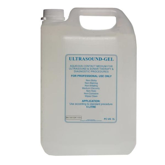 ULTRASOUND GEL CLEAR 5L BOTTLE