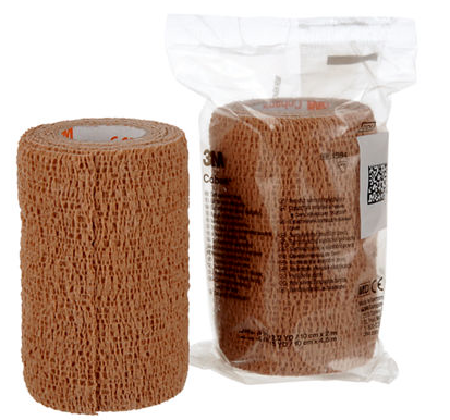 3M COBAN SELF ADHERENT WRAP TAN 1