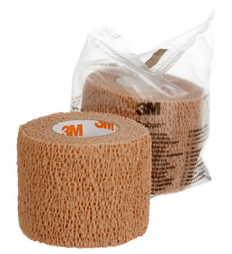 3M COBAN SELF ADHERENT WRAP TAN 1