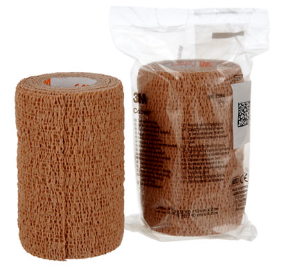 3M COBAN SELF ADHERENT WRAP TAN 1