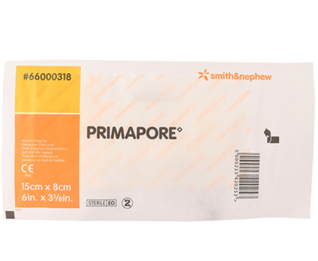 PRIMAPORE NON-WOVEN ADHESIVE WOUND DRESSING (VARIOUS SIZES)