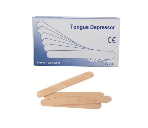WOODEN TONGUE DEPRESSOR 100'S